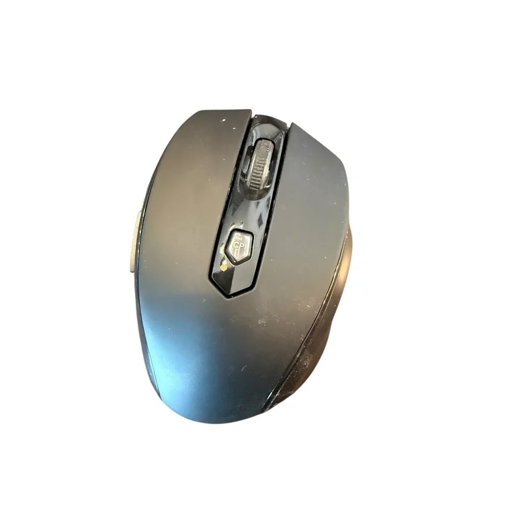 Wireless Mouse Black Ergonomic Computer Mouse‎ with Adjustable DPI